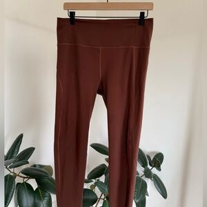 Girlfriend Collective Brown Leggings